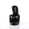 FLAIR-401-2 Pantoletten Lack Schwarz von Fabulicious – Ansicht 2