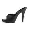 FLAIR-401-2 Pantoletten Schwarz von Fabulicious – Ansicht 3