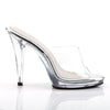 FLAIR-401 Pantoletten Transparent von Fabulicious – Ansicht 5