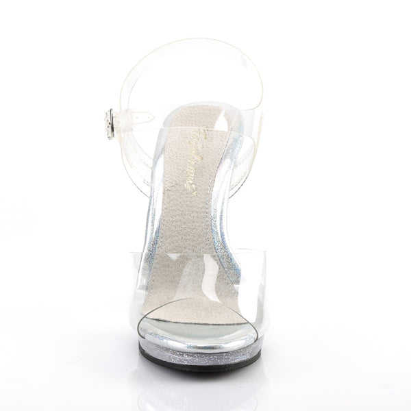 FLAIR-408MG Sandaletten Transparent von Fabulicious – Ansicht 2