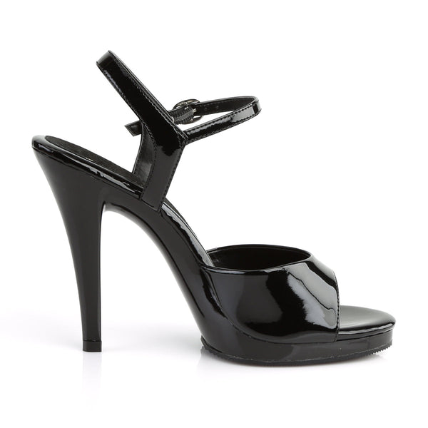 FLAIR-409 Sandaletten Lack Schwarz von Fabulicious – Ansicht 5