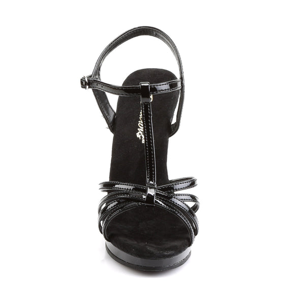 FLAIR-420 Sandaletten Lack Schwarz von Fabulicious – Ansicht 2
