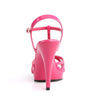 FLAIR-420 Sandaletten Lack Hot Pink von Fabulicious – Ansicht 4