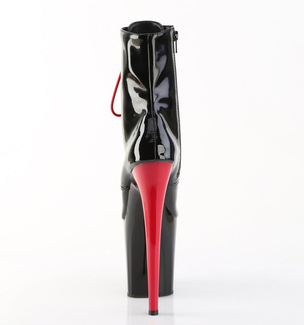 FLAMINGO-1020 Plateau Stiefeletten Schwarz von Pleaser – Ansicht 4