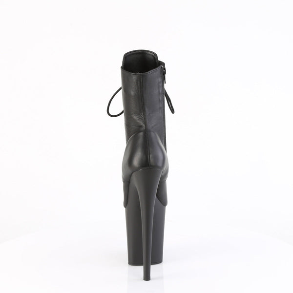 FLAMINGO-1020 Plateau Stiefeletten Schwarz Matt von Pleaser – Ansicht 4