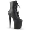 FLAMINGO-1020 Plateau Stiefeletten - Schwarz von Pleaser