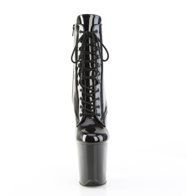 FLAMINGO-1020BLG Plateau Stiefeletten Schwarz von Pleaser – Ansicht 2