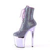 FLAMINGO-1020CHRS Plateau Stiefeletten - Flieder von Pleaser – Ansicht 3