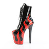 FLAMINGO-1020FLM Plateau Stiefeletten Flammen von Pleaser – Ansicht 3