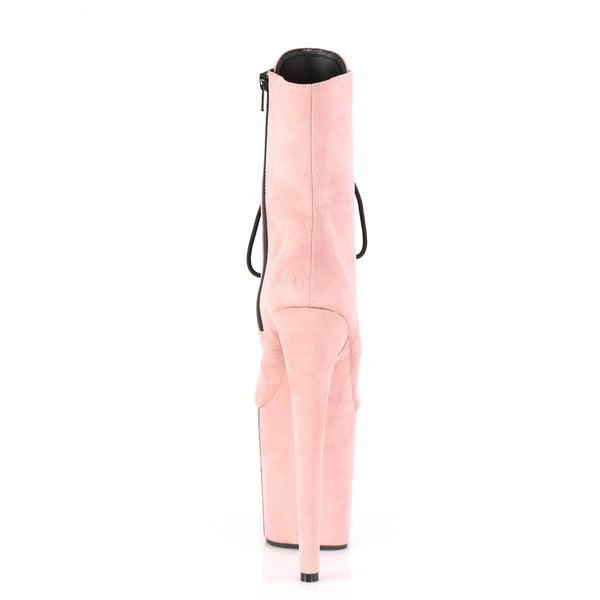 FLAMINGO-1020FS Plateau Stiefeletten Baby Pink von Pleaser – Ansicht 4