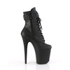 FLAMINGO-1020STR Plateau Stiefeletten - Schwarz von Pleaser – Ansicht 5