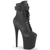 FLAMINGO-1020STR Plateau Stiefeletten - Schwarz von Pleaser