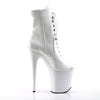 FLAMINGO-1021 Plateau Stiefeletten Weiss von Pleaser – Ansicht 5