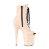 FLAMINGO-1021FS Plateau Stiefeletten - Beige von Pleaser – Ansicht 5