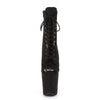 FLAMINGO-1021FS Plateau Stiefeletten - Schwarz von Pleaser – Ansicht 2