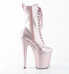 FLAMINGO-1040GP Plateau Stiefeletten Pink von Pleaser – Ansicht 5