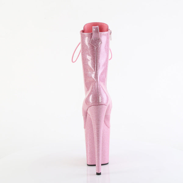 FLAMINGO-1040GP Plateau Stiefeletten Pink von Pleaser – Ansicht 4