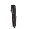 FLAMINGO-1040SPF - Plateau Stiefeletten - Schwarz Glänzend von Pleaser – Ansicht 4