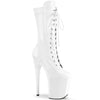 FLAMINGO-1050 Plateau Stiefeletten - Weiß von Pleaser
