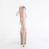 FLAMINGO-1054DC Plateau Stiefeletten Beige/Olive von Pleaser – Ansicht 4