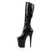 FLAMINGO-2000 Plateau Stiefel Lack Schwarz von Pleaser – Ansicht 3