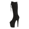 FLAMINGO-2051FS Plateau Stiefel - Schwarz von Pleaser – Ansicht 3