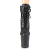 FLAMINGO-800-05 Plateau Stiefeletten - Matt Schwarz von Pleaser – Ansicht 2