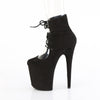 FLAMINGO-800-22 Plateau Stiefeletten Schwarz Matt von Pleaser – Ansicht 3