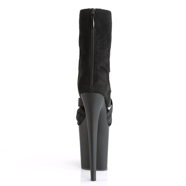 FLAMINGO-800-24 Plateau Sandaletten Schwarz von Pleaser – Ansicht 4