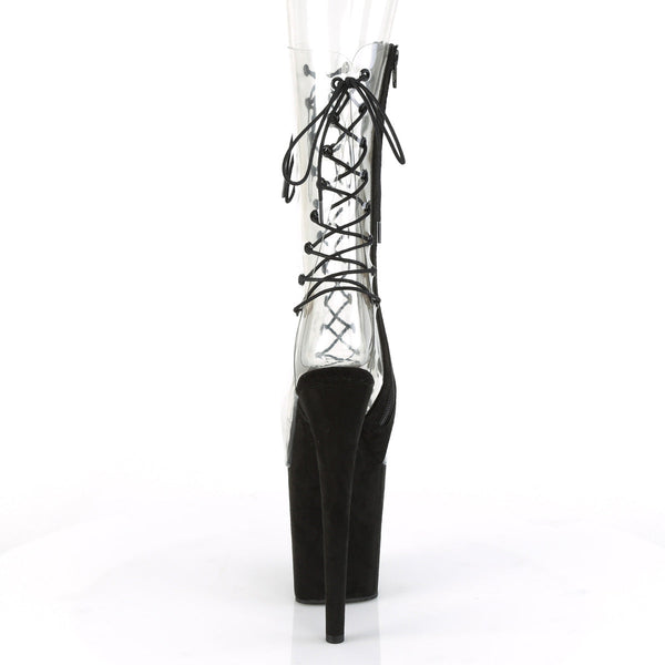 FLAMINGO-800-60FS Plateau Stiefeletten - Schwarz von Pleaser – Ansicht 4