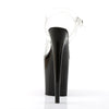 FLAMINGO-808 Plateau Sandaletten Schwarz von Pleaser – Ansicht 4