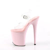 FLAMINGO-808 Plateau Sandaletten - Rosa von Pleaser – Ansicht 3