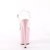 FLAMINGO-808 Plateau Sandaletten - Rosa von Pleaser – Ansicht 4