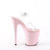 FLAMINGO-808 Plateau Sandaletten - Rosa von Pleaser – Ansicht 5
