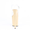 FLAMINGO-808 Plateau Sandaletten Beige Matt von Pleaser – Ansicht 4