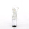 FLAMINGO-808 Plateau Sandaletten Transparent von Pleaser – Ansicht 2