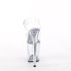 FLAMINGO-808 Plateau Sandaletten Transparent von Pleaser – Ansicht 4