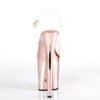 FLAMINGO-808 Plateau Sandaletten Rosé von Pleaser – Ansicht 4