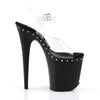 FLAMINGO-808ABLS Plateau Sandaletten schwarz von Pleaser – Ansicht 5