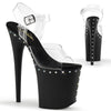 FLAMINGO-808ABLS Plateau Sandaletten schwarz von Pleaser