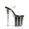 FLAMINGO-808G Plateau Sandaletten Schwarz von Pleaser – Ansicht 5