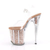 FLAMINGO-808G Plateau Sandaletten Gold von Pleaser – Ansicht 3