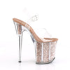 FLAMINGO-808G Plateau Sandaletten Gold von Pleaser – Ansicht 5