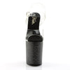 FLAMINGO-808MG Plateau Sandaletten Schwarz von Pleaser – Ansicht 2