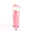 FLAMINGO-808N Plateau Sandaletten Rosa Lack von Pleaser – Ansicht 4