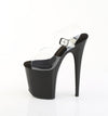 FLAMINGO-808PREM Plateau Sandaletten Schwarz von Pleaser – Ansicht 3