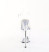 FLAMINGO-808PREM Plateau Sandaletten Transparent von Pleaser – Ansicht 4