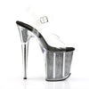 FLAMINGO-808SRS Plateau Sandaletten Glitzer von Pleaser – Ansicht 5