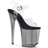 FLAMINGO-808T Plateau Sandaletten Smoke von Pleaser
