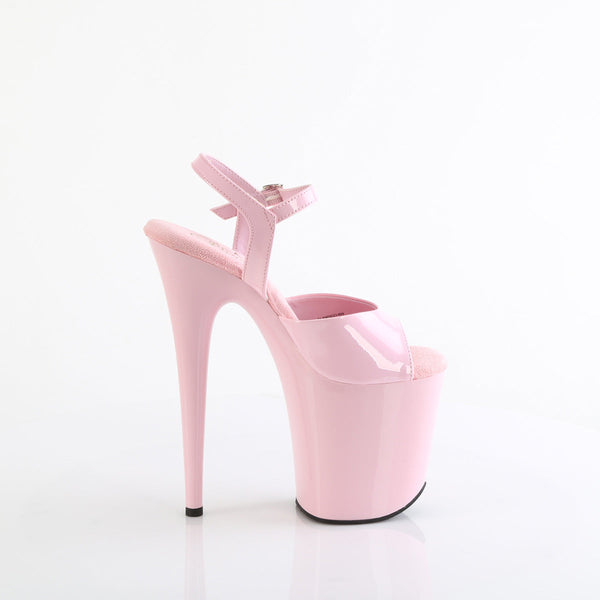 FLAMINGO-809 Plateau Sandaletten Rosa Lack von Pleaser – Ansicht 5